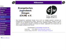 Tablet Screenshot of ejw-koengen.de